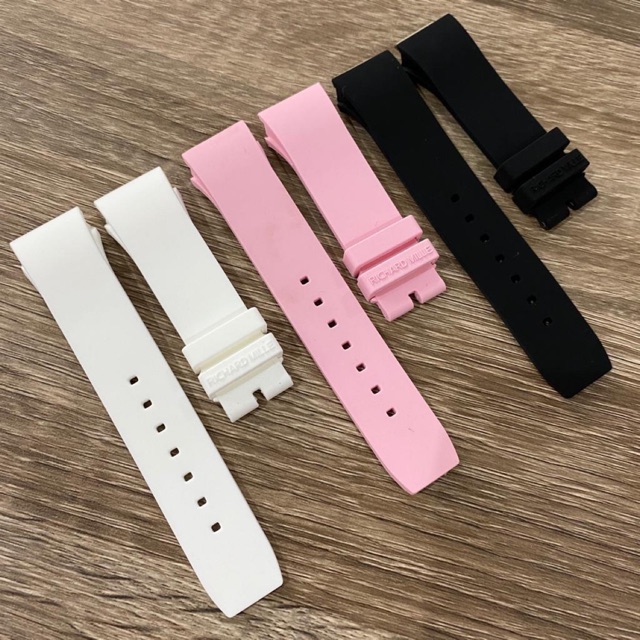 STRAP-TALI JAM TANGAN RICHARD MILLE-RUBBER-BAUT-WANITA