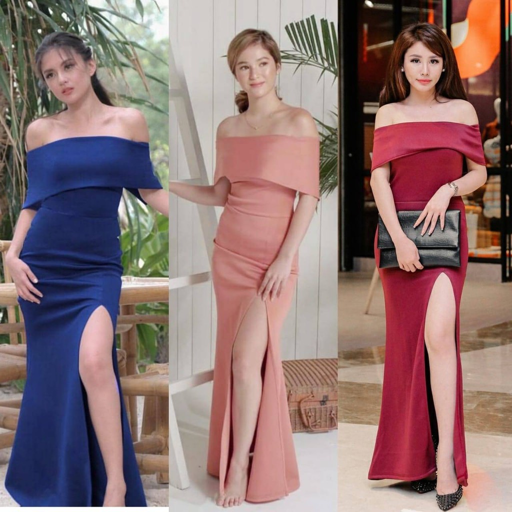 Dress megan import - Thejanclothes