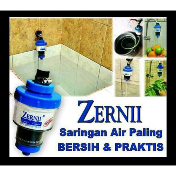 [BISA COD] Alat Penjernih Air Zernii Water Filter Saringan Air Filter Air Saringan Kran Air Penyaring Air