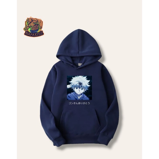 HOODIE ANAK LAKI LAKI KILLUA ZOLDICK HUNTER X HUNTER JAKET ANAK LAKI LAKI KILUA ZOLDICK SWEATER ANAK