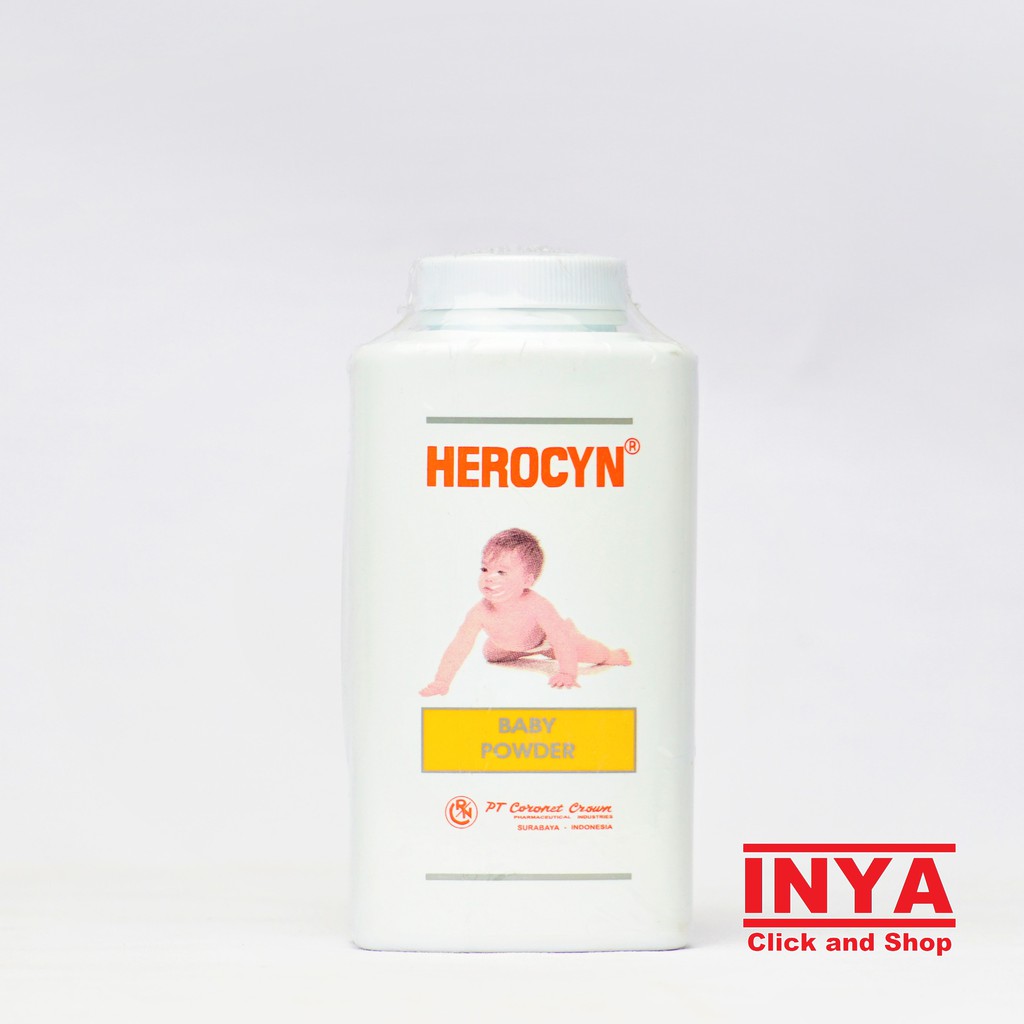 HEROCYN BABY MEDICATED SKIN POWDER 100gr - Bedak Bayi