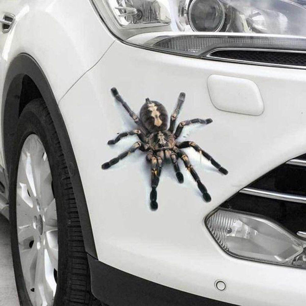 Stiker Mobil TOP 3D Jendela Baru Kendaraan Spider Merangkak