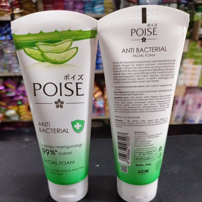 Poise Facial Foam Anti Bacterial