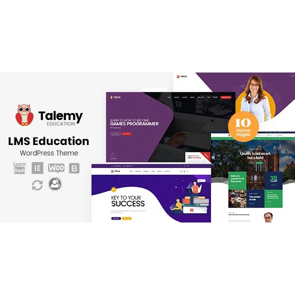 Talemy  - LMS Education WordPress Theme