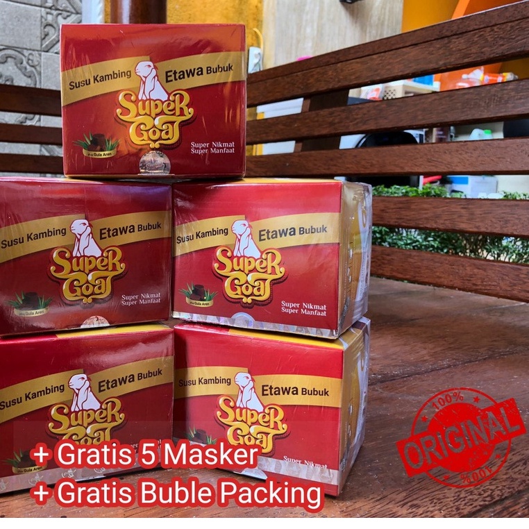 

PAKET 3 BOX SUSU KAMBING HERBAL ASI BOOSTER SUSU ETAWA SUPERGOAT