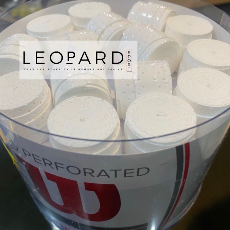 Grip Raket Wilson Pro Perforated Feel / Over Grip Wilson / Grip Raket Tenis Badminton