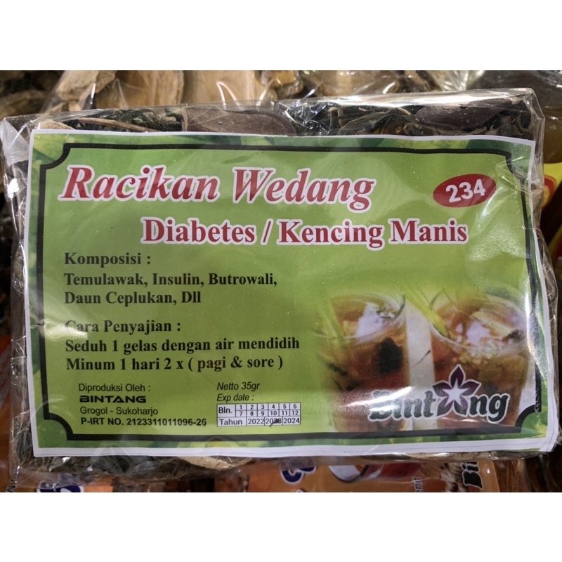 

Obat diabetes/kencing manis herbal