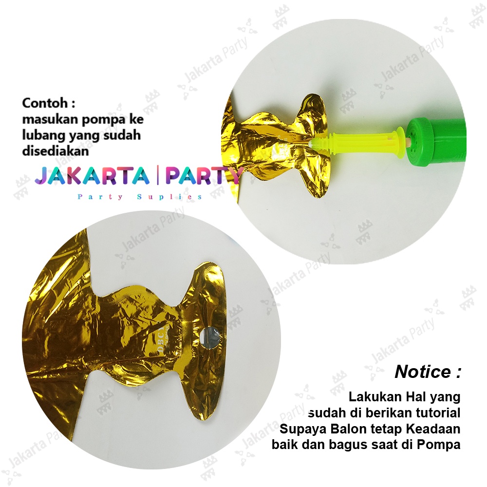 Balon Foil Cake Happy Birthday Jumbo #2 / Balon Karakter Cake