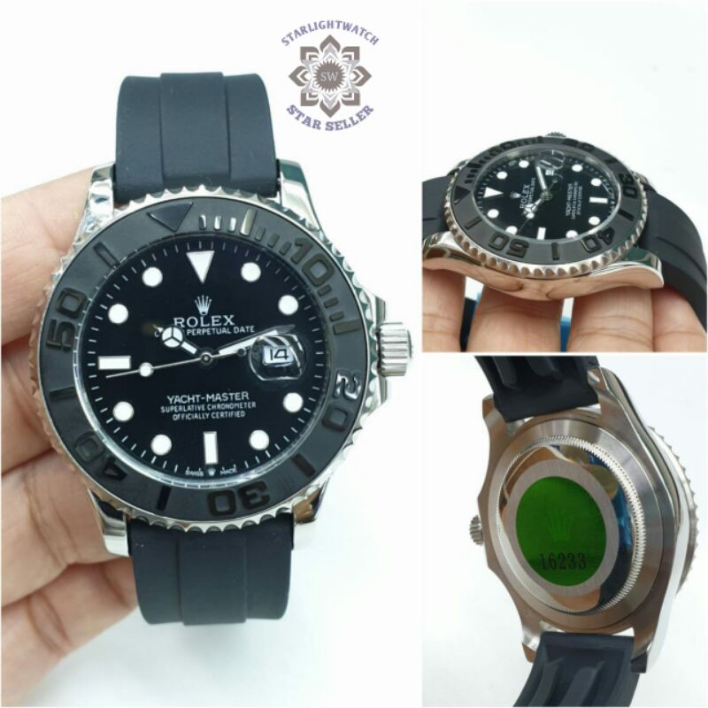JAM TANGAN ROLEX YACHTMASTER AUTOMATIC KUALITAS ORIGINAL