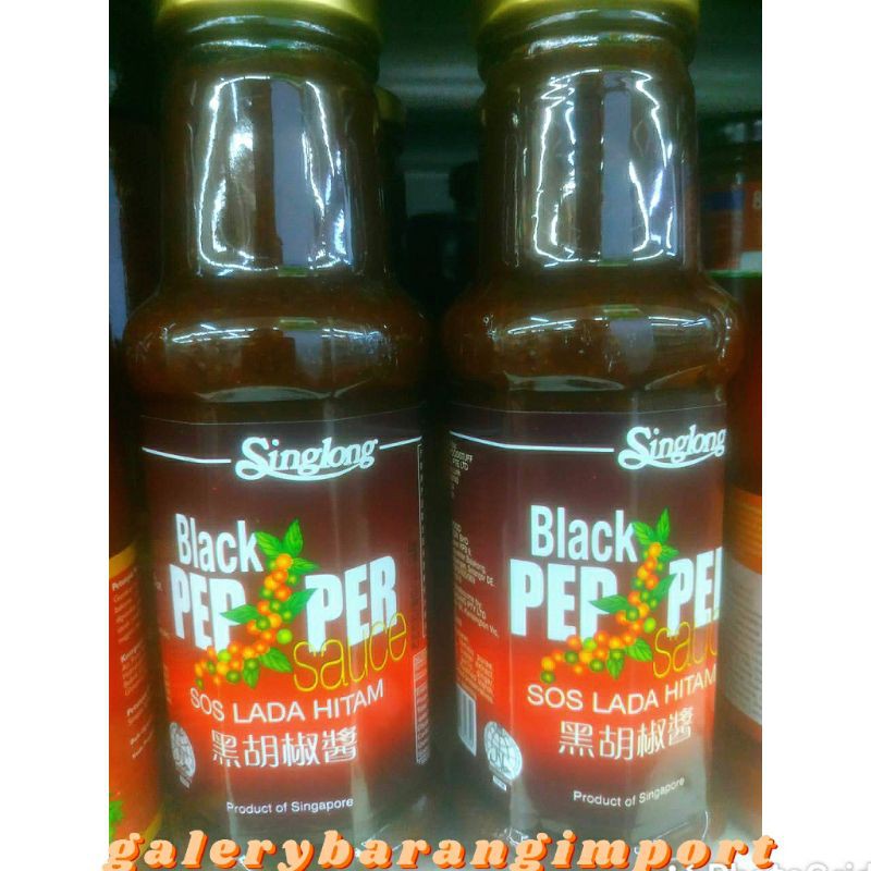 

Sing Long Black Pepper Sauce ( Saus Lada Hitam ) 300gr