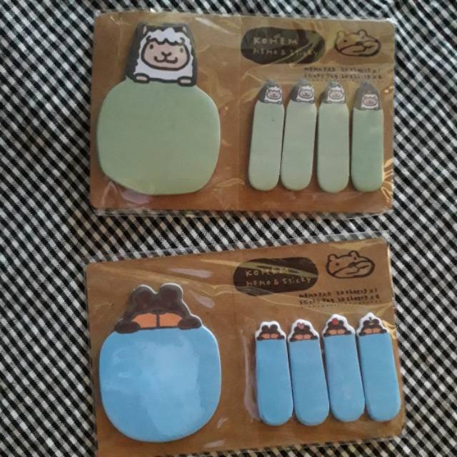 

memo pad animal | sticky note animal lucu