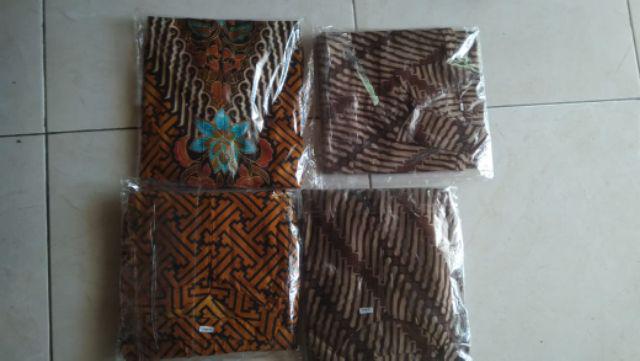 Gamis Batik Meisya Rempel Rampel Sogan Kawung Seno