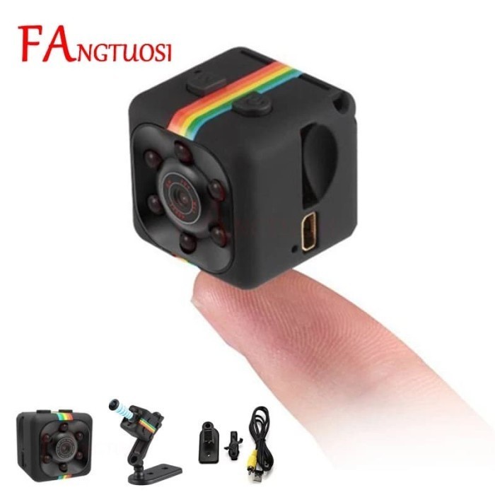 kamera mini pengintai camera spy SQ11 original impor abs elektronik kamera keamanan pengintai