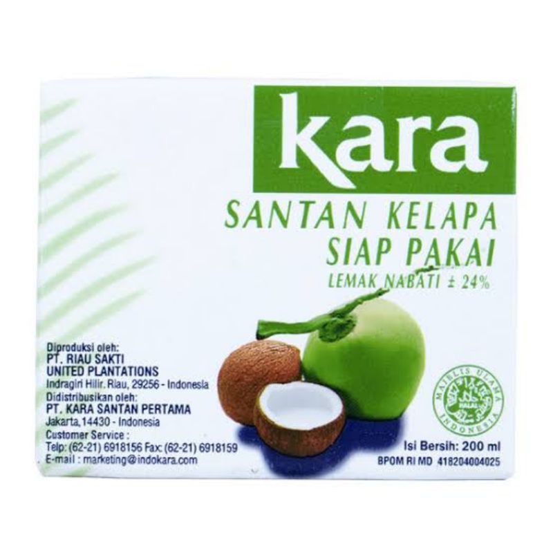 

KARA santan 200ml 200 ml