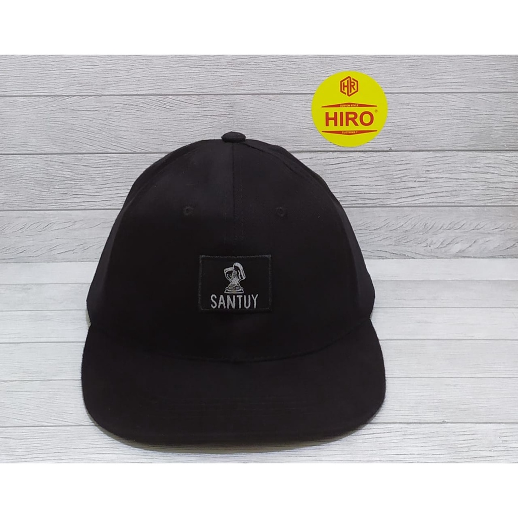 [COD]Topi Distro Pria Bordir SANTUY New Model/Topi Distro Original/Topi Distro Keren