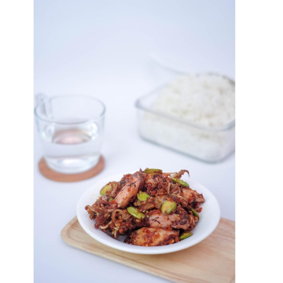 

LANGSUNG KIRIM.. Cumi Balado / Cumi Sambal Balado | Galada