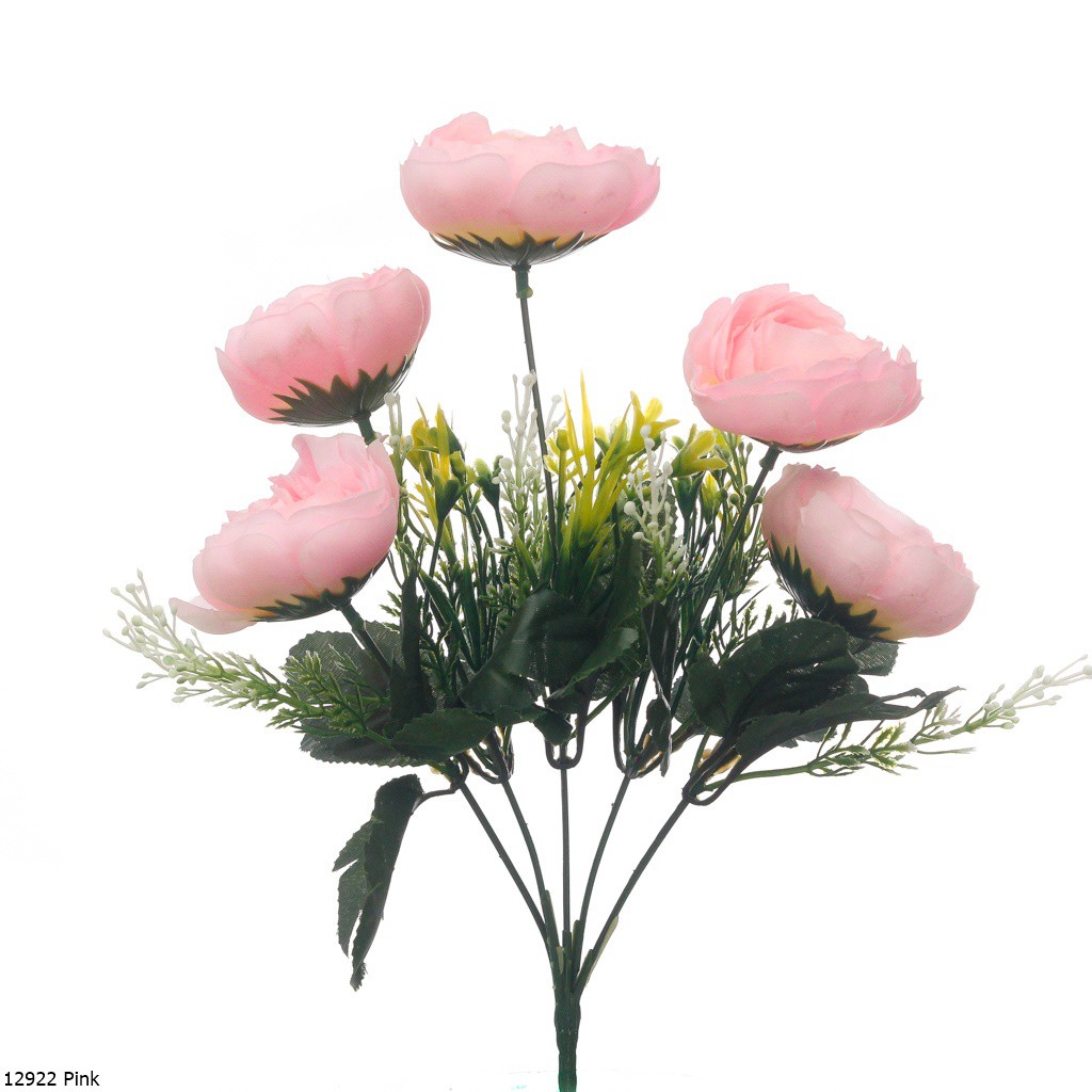 Bunga Plastik Peoni 1292-Pink