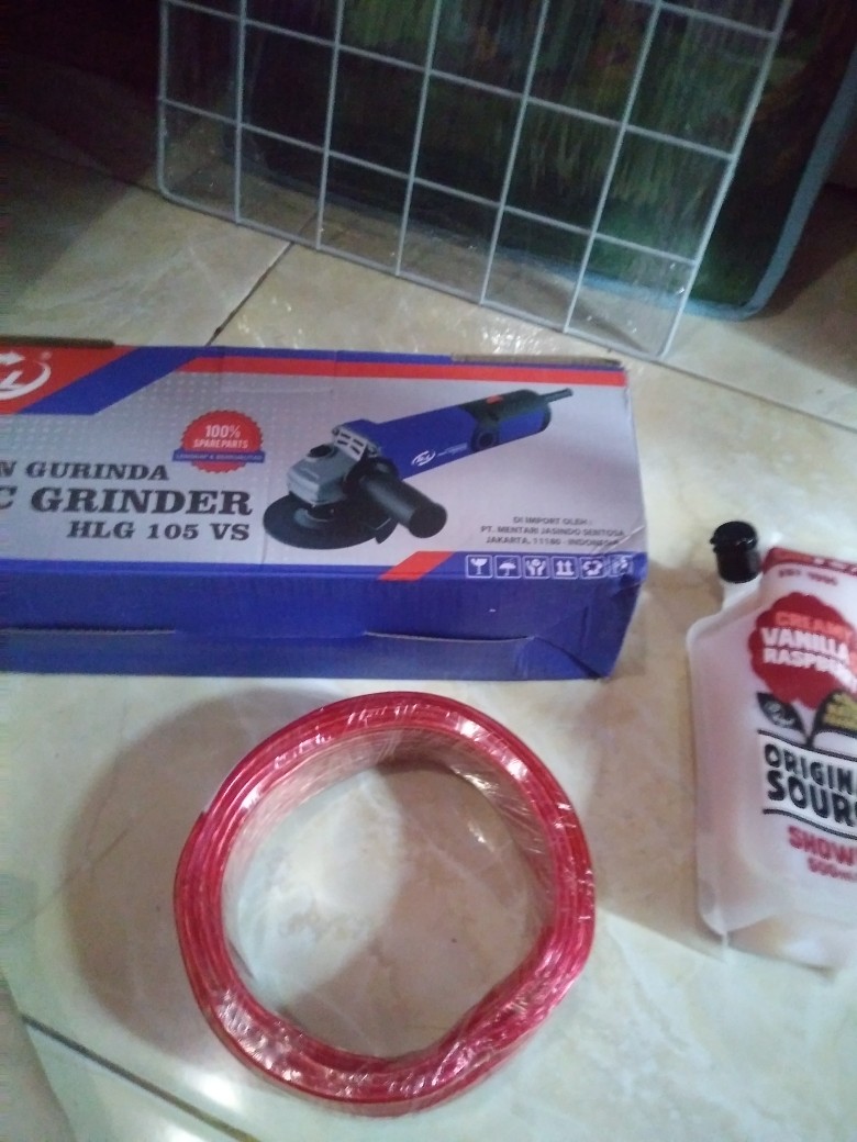 Mesin Gerinda/gurinda Tangan/disc Grinder 4 Hlg 105 Vs Variable Speed