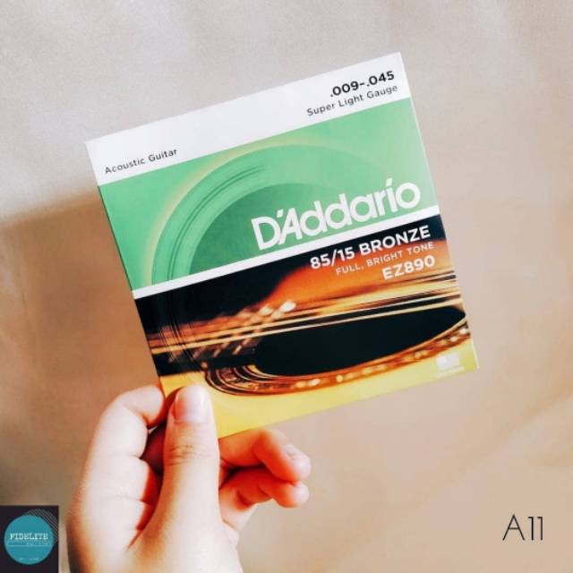 COD Senar Gitar Acoustic Strings | D'Addario EZ 890 TERMURAH