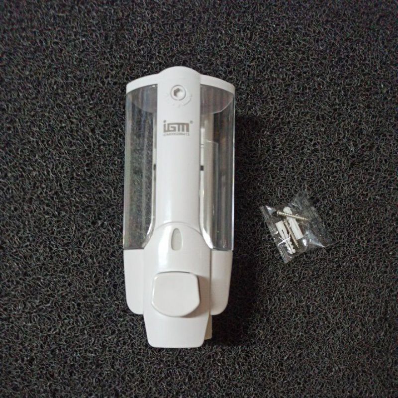 tempat sabun cair tekan warna putih bagus