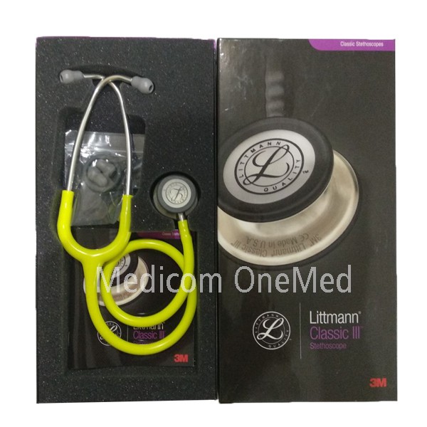 Stetoskop Littman / Litmann / Littmann Classic III Lemon-Lime, Grey, Ceil-Blue, Orange