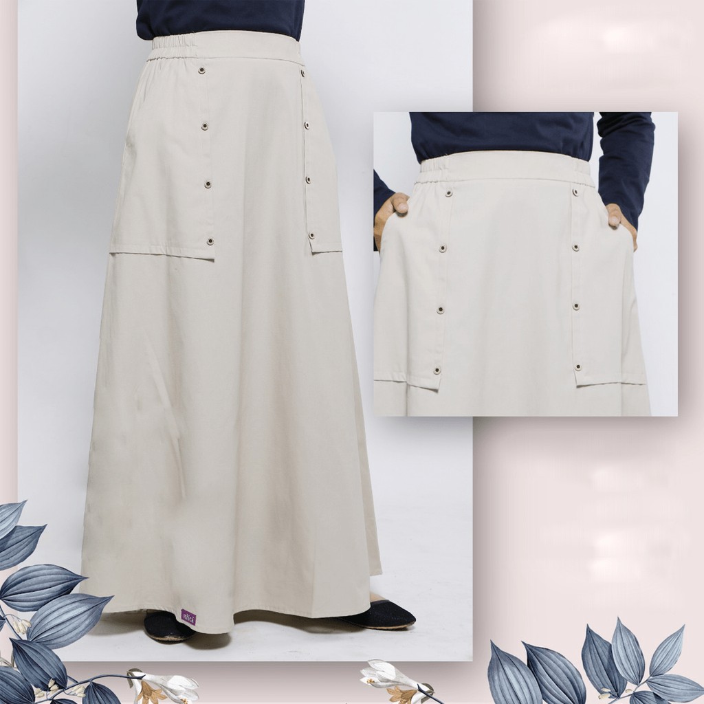 ETHICA SABRINA 01 BAWAHAN WANITA ROK PANJANG MODIS | OUTFIT KULIAH & KERJA & HANGOUT