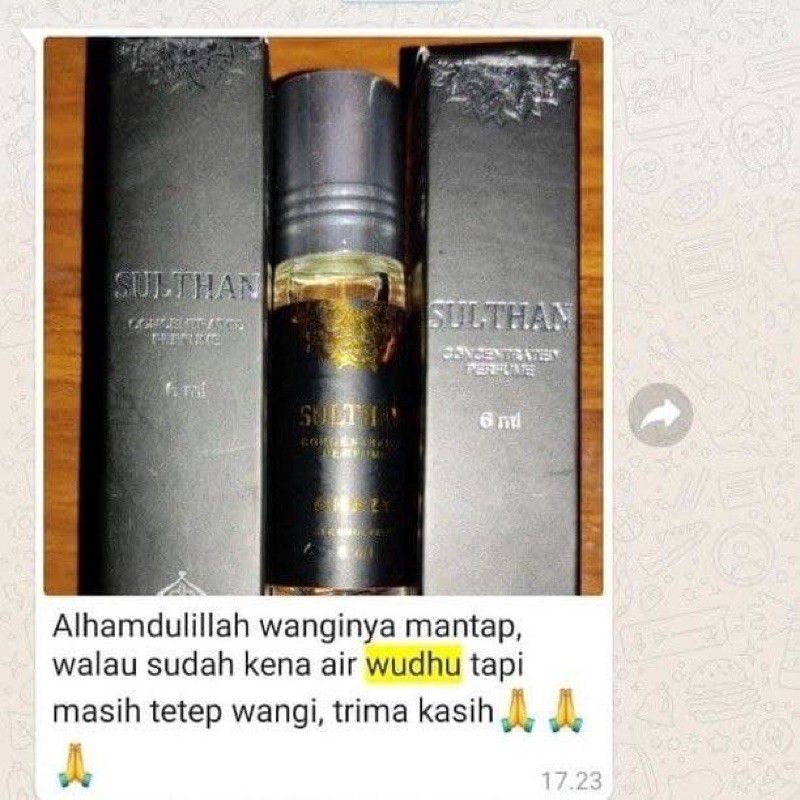 PARFUM SULTHAN / PARFUM SULTAN Untuk Pria dan Wanita Aroma Nuansa Islami / mana wa salwa