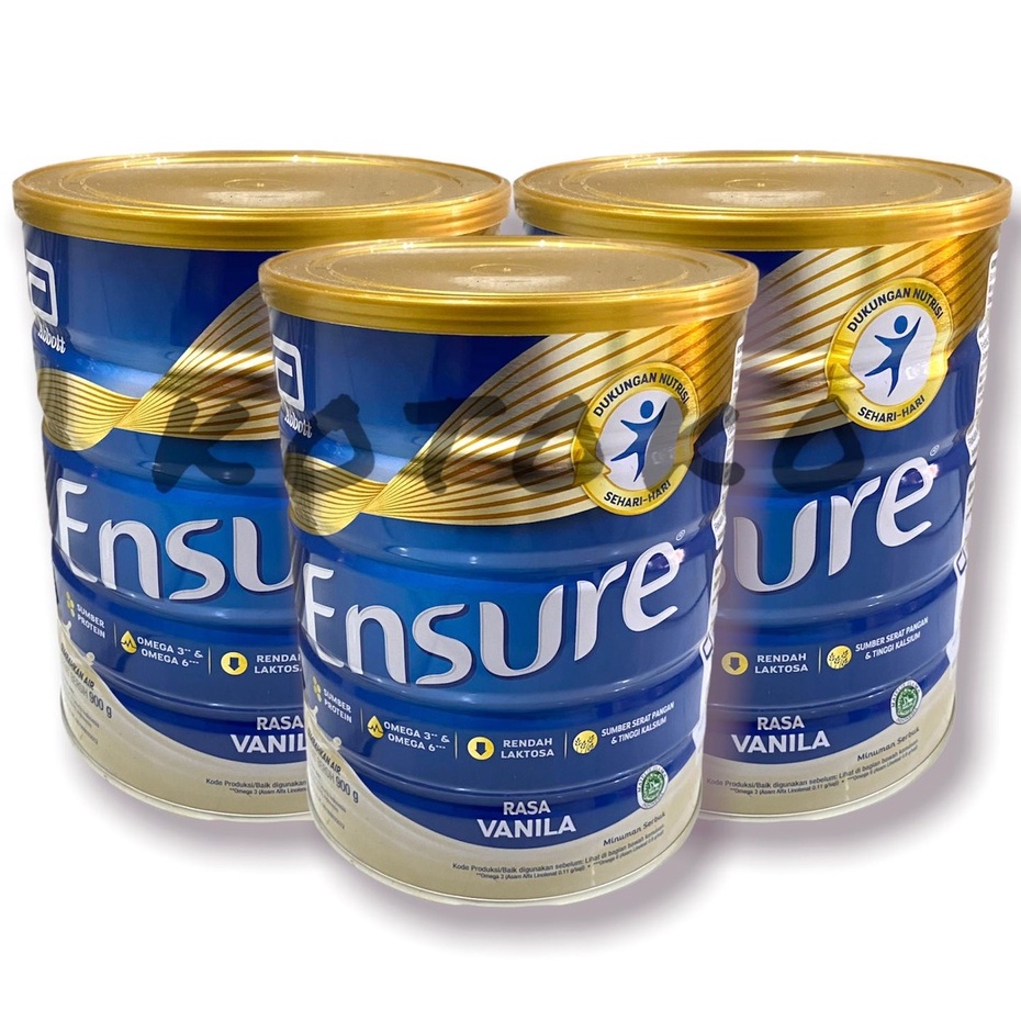 

Susu Bubuk Ensure Vanila / Ensure Susu Rendah Laktosa Vanila 850gr