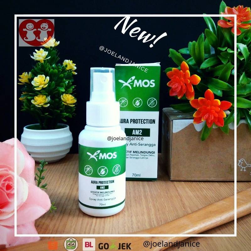 X Mos Aura Protection Spray Anti Serangga 70ml