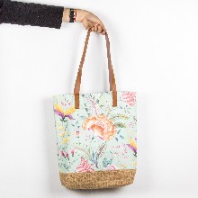 

Seruni Living Tote Bag Premium - Anyelir Hijau