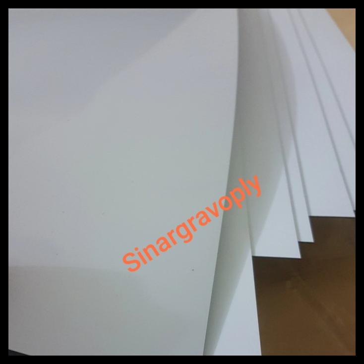 

BEST SELLER !!! GRAVOPLY WARNA PUTIH UKURAN 120X60 TEBAL 1.5ML TERLARIS