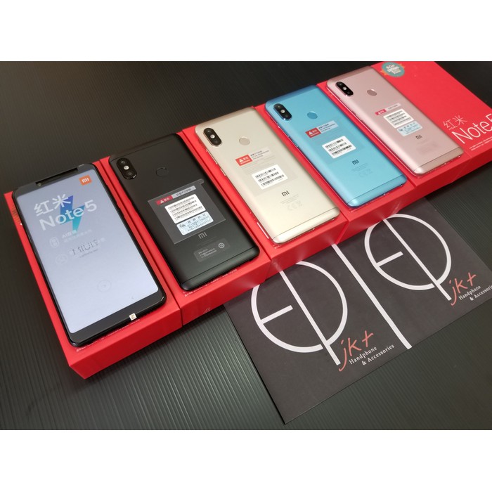ORIGINAL (ASLI) XIAOMI REDMI NOTE 5 PRO RAM 4GB ROM 64GB