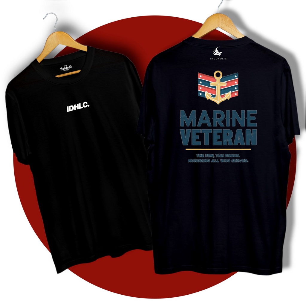 Indoholic kaos pria kaos wanita kaos distro baju kaos pria kaos oversize kaos polos H&amp;M Kaos Cewek Kaos Murah Nasa Kaos Surfing Original Marine Veteran