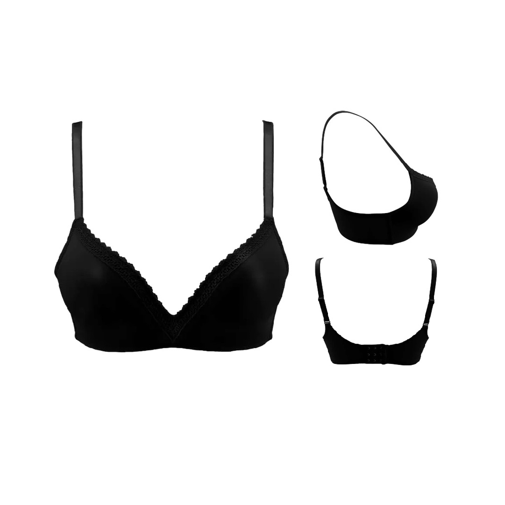 Luludi Bra Modest - LBF 8202 - 3/4 cup - Non Wire (Tanpa Kawat)