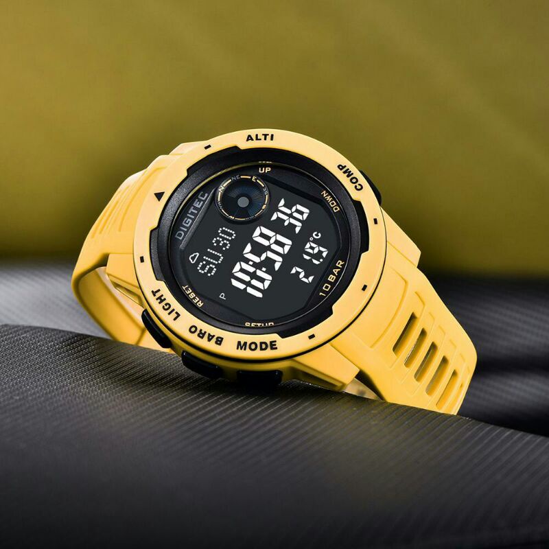 Jam tangan pria Digitec DS 8100 original Digitec 8100 Compas kompas