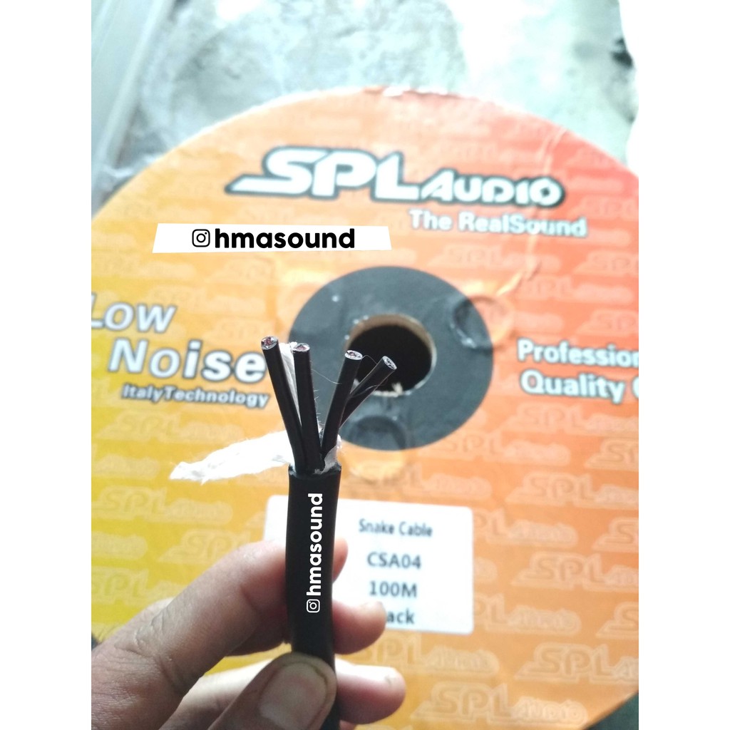Jual Kabel Snake SPL Audio CSA04 1 Roll 100m Shopee Indonesia
