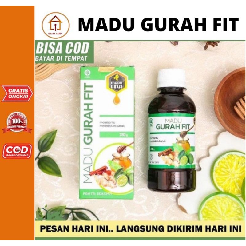 

MADU GURAH FIT/ OBAT BATUK/OBAT MASALAH PERNAFASAN/TERLARIS