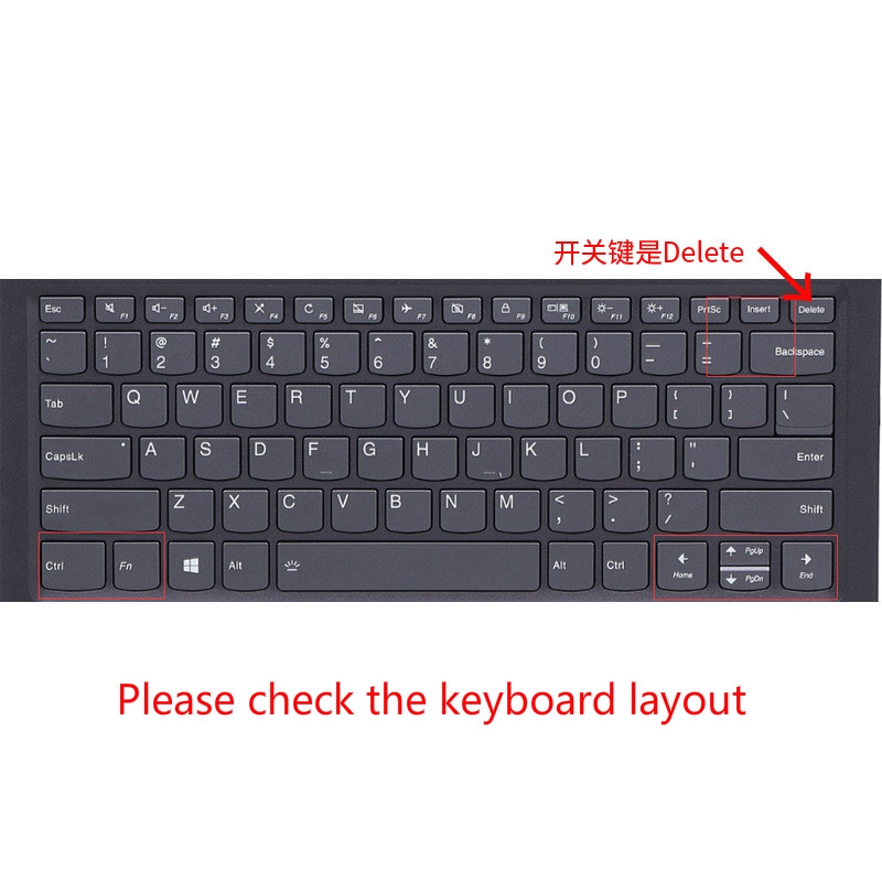 Untuk Lenovo Ideapad 5slim 35i 330s/ideaapad 3slim 5i 320s/Air14 V720S-14 YOGA920 (YOGA6 PRO) Yoga Slim7/Yoga s740/Yoga720 Lembut Ultra-Tipis Silikon Penutup Keyboard Laptop