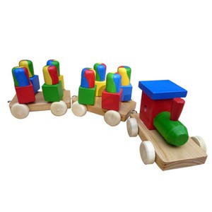 MAINAN EDUKATIF / EDUKASI ANAK - KERETA PUTAR PELANGI TRAIN PUTAR KAYU BY AGEN MAINAN - AM 0624