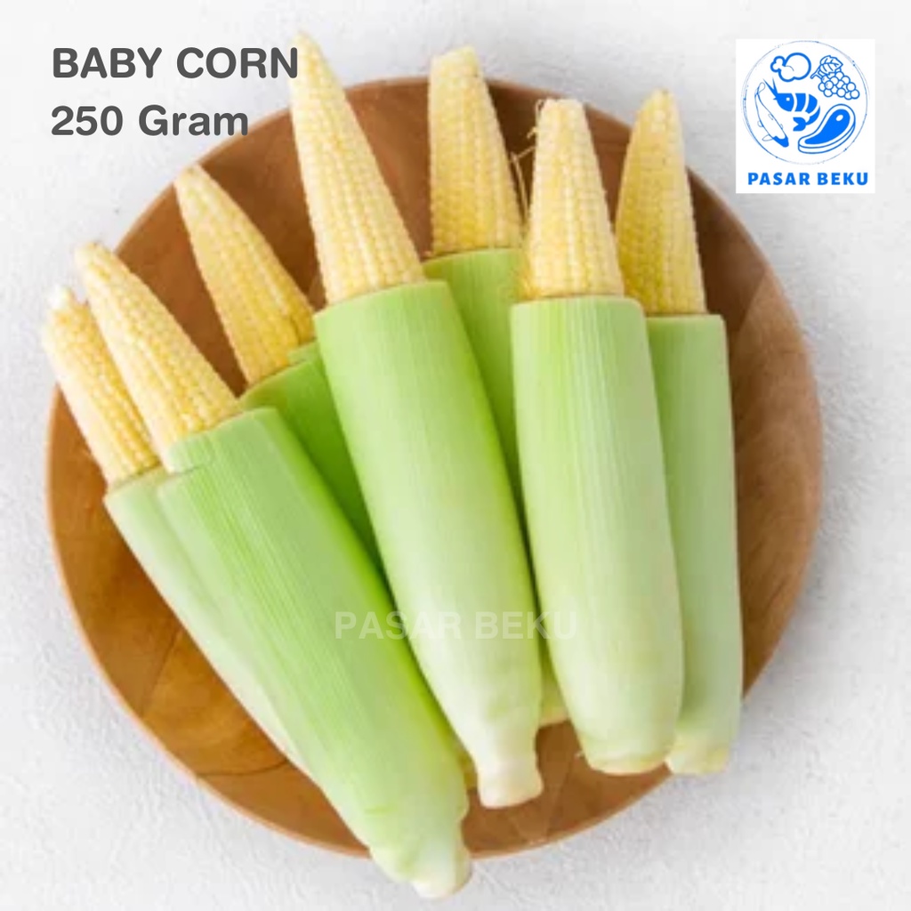 

(Khusus AREA SUMBAR) Baby Corn Jagung Acar Sayuran Eksotis Capcay Tumis 250 Gram Pasar Beku Padang