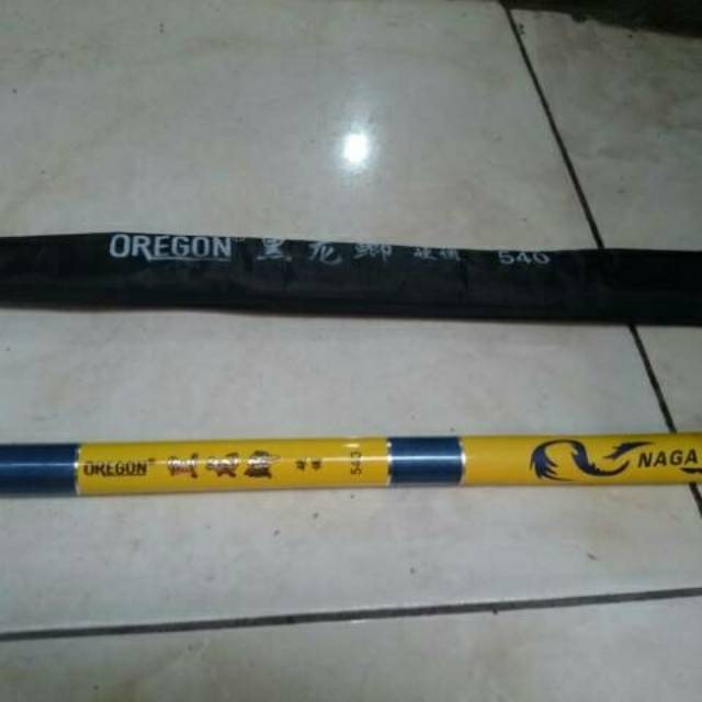 Joran Tegek Oregon Naga hitam/540/450/360