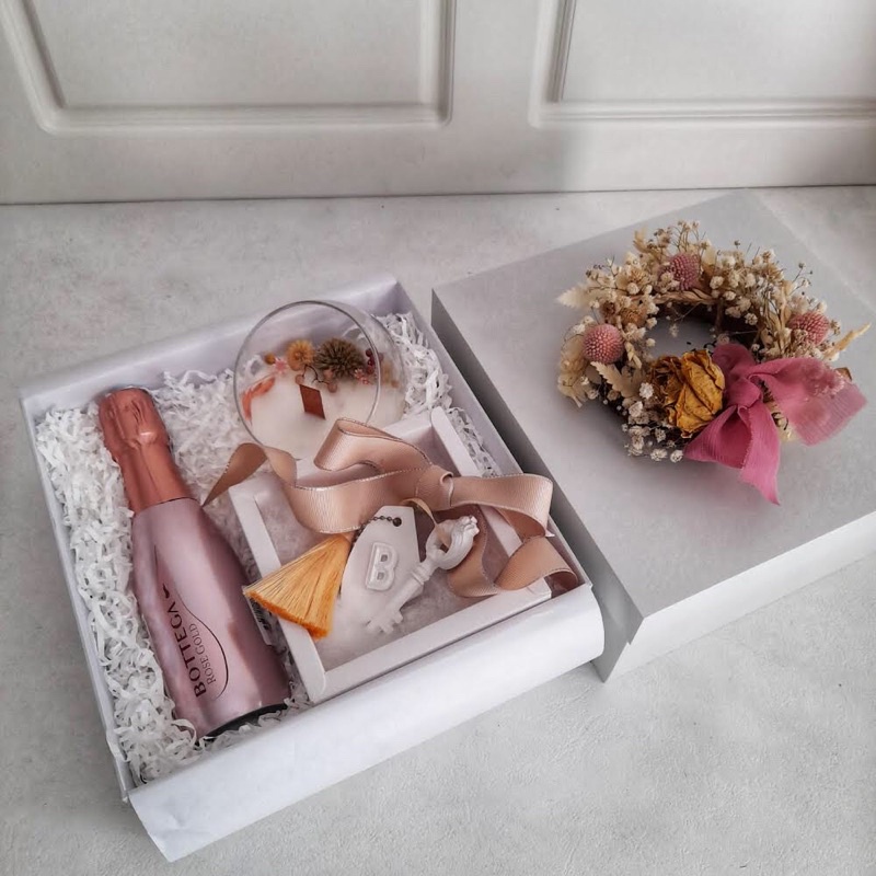 

twigs.id Rose Gold Set Gift Box | Hampers Birthday Wedding Bridesmaid