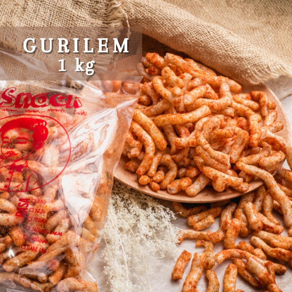 

Keripik Gurilem Pedas Bandung 1kg