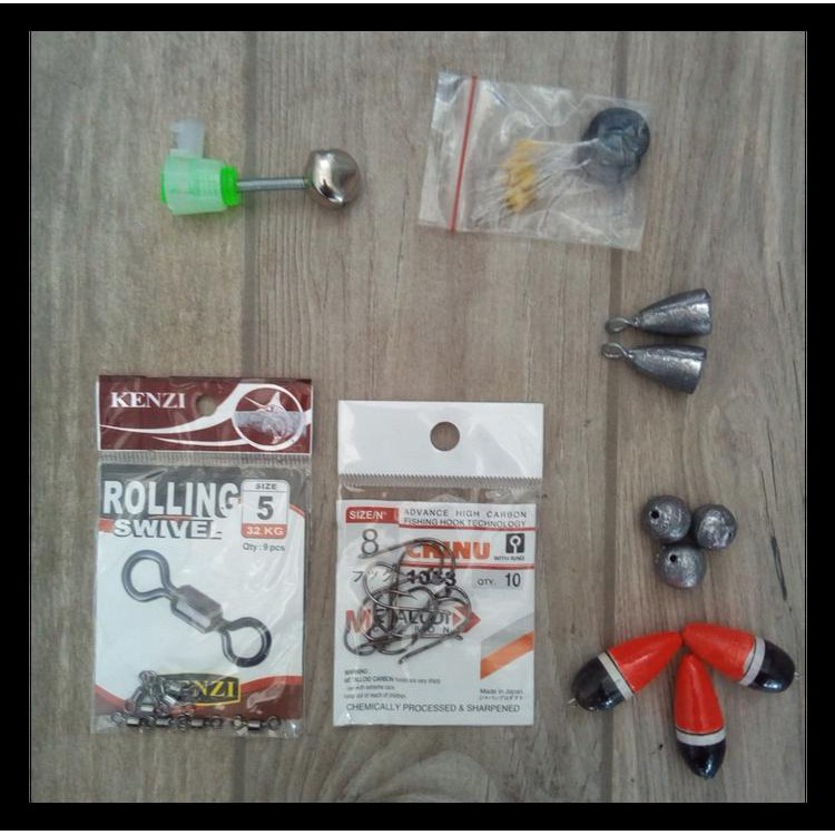 Berkualitas 1 Set Alat Pancing Laut 15-40Lb / Reel Uk. 4000 Best Seller