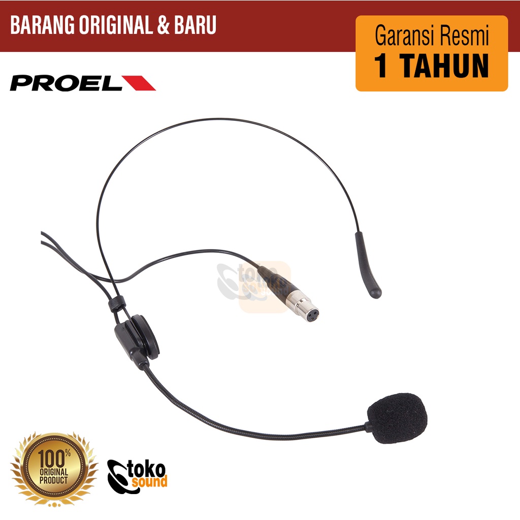 PROEL EIKON HCM25SE - CONDENSER HEADSET MICROPHONE