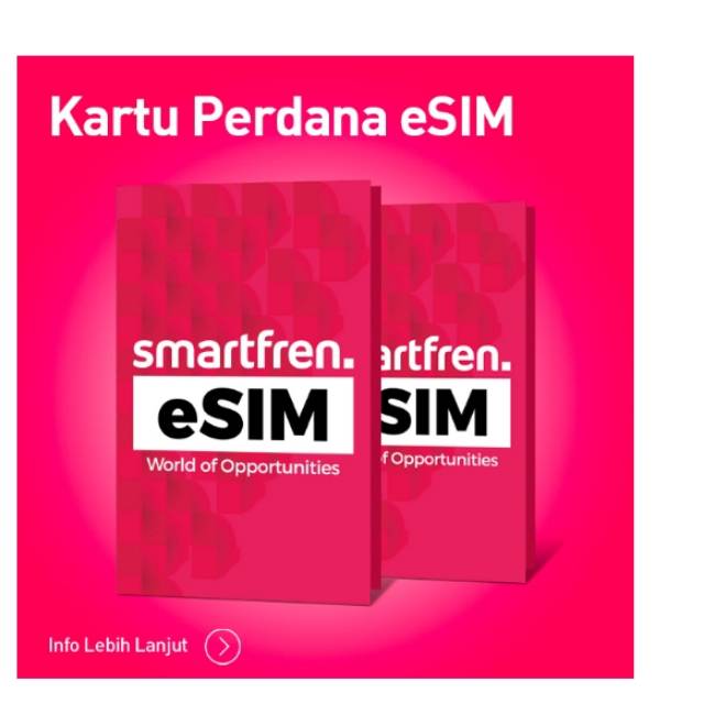 ESIM SMARTFREN 90GB