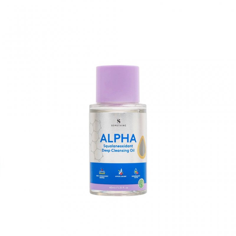 SOMETHINC Alpha Squalanexoidant Deep Cleansing Oil (40ml/100ml)