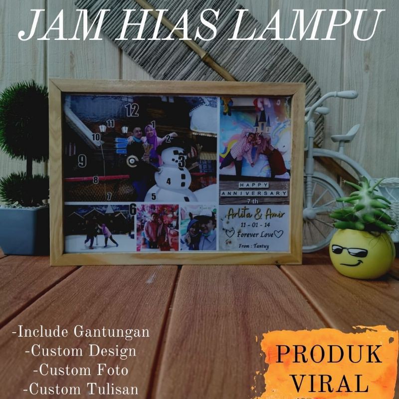 

[PRODUK VIRAL] Kado Anniversary Unik Murah Sahabat Pacar Couple Led Lampu