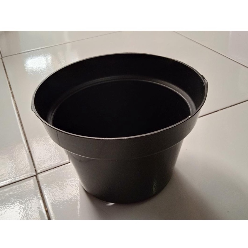 Pot Bunga Tanaman Hias | Vas Bunga | Pot Bunga | Pot Plastik Hitam