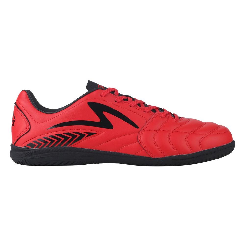Specs Sepatu Futsal Azteca In Emperor Red Black - 401173